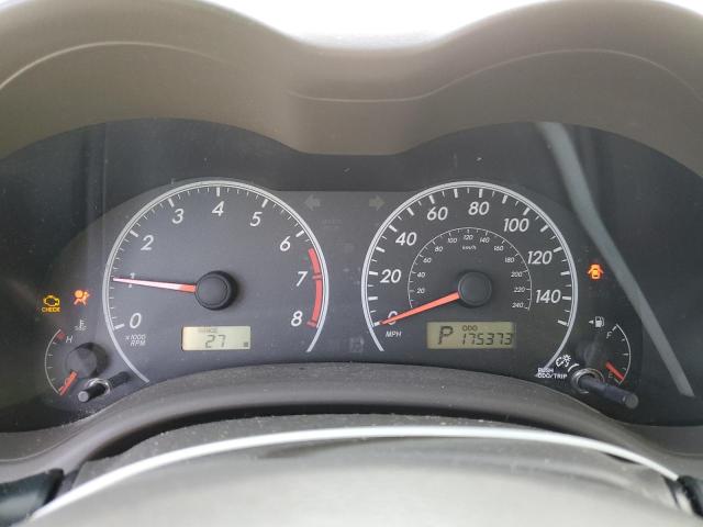 Photo 9 from auction – 2009 TOYOTA COROLLA BA with VIN JTDBL40E199048604