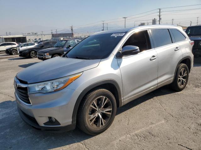TOYOTA HIGHLANDER 2016 with VIN 5TDKKRFH6GS154465 - Photo from auction