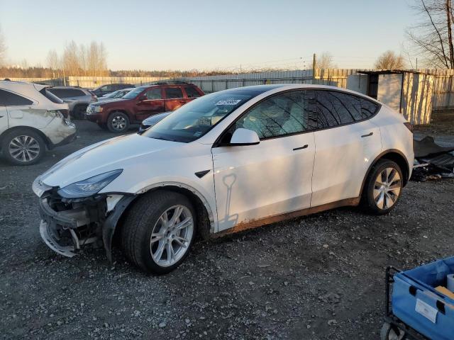 TESLA MODEL Y 2021 with VIN 5YJYGDEE8MF244125 - Photo from auction