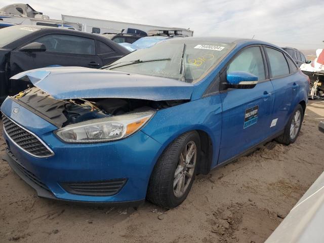 FORD FOCUS SE 2015 with VIN 1FADP3F20FL269247 - Photo from auction