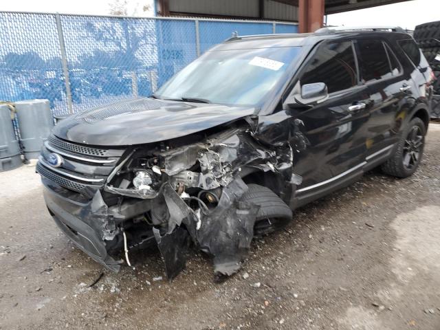 FORD EXPLORER L 2014 with VIN 1FM5K7F85EGC33002 - Photo from auction
