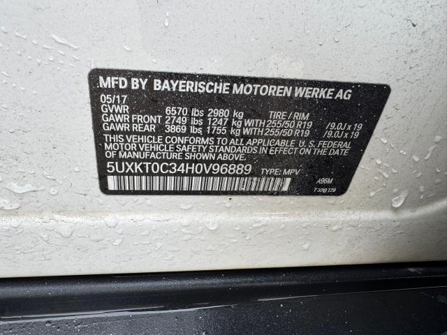 Photo 10 from auction – 2017 BMW X5 XDR40E with VIN 5UXKT0C34H0V96889