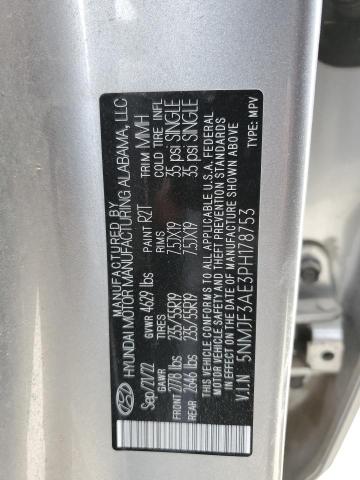 Photo 14 from auction – 2023 HYUNDAI TUCSON SEL with VIN 5NMJF3AE3PH178753