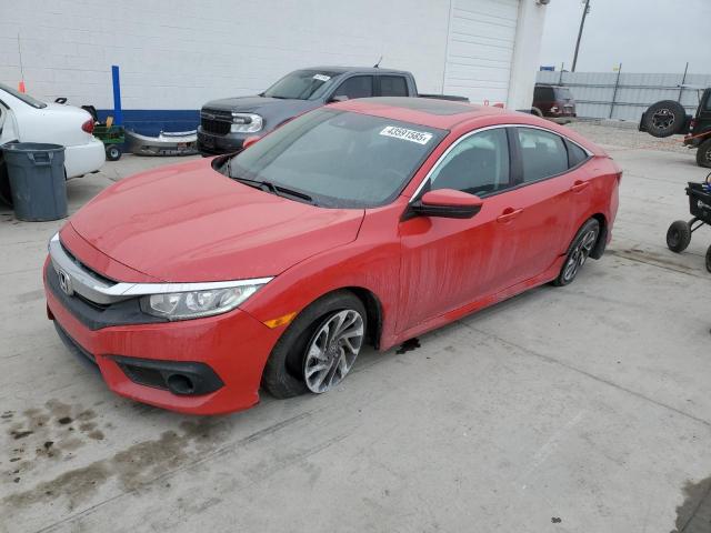 HONDA CIVIC EX 2017 with VIN 2HGFC2F86HH539063 - Photo from auction