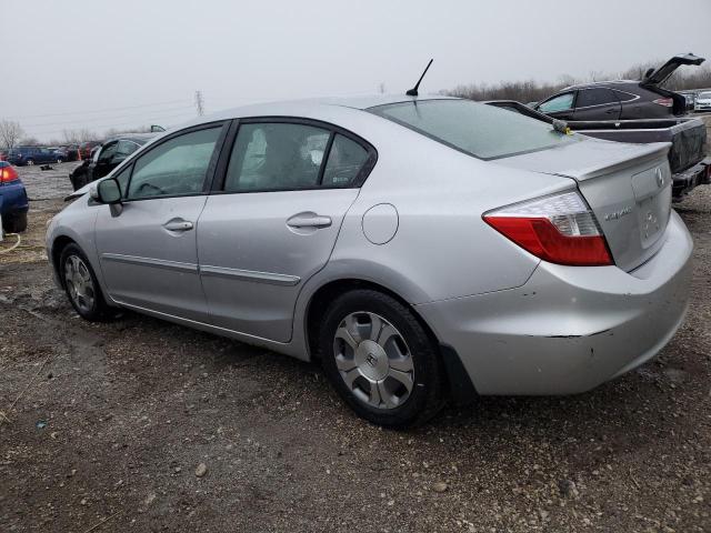 Photo 2 from auction – 2012 HONDA CIVIC HYBR with VIN JHMFB4F31CS000304