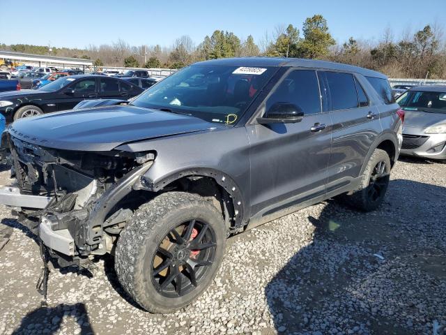 FORD EXPLORER S 2022 with VIN 1FM5K8GC5NGB60674 - Photo from auction
