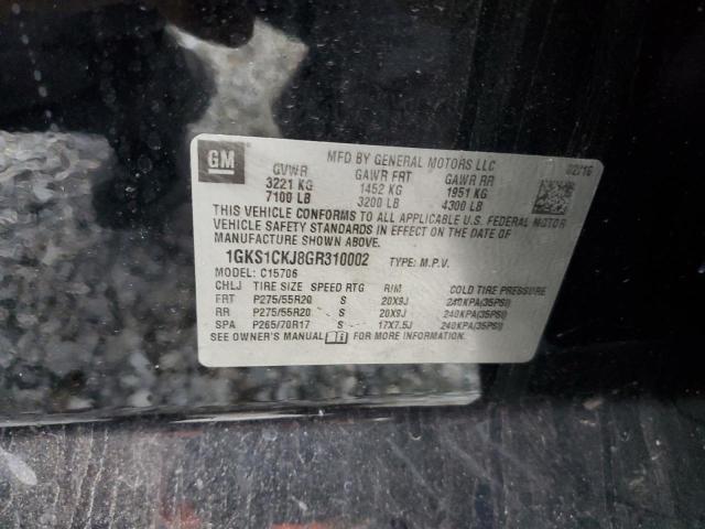 Photo 14 from auction – 2016 GMC YUKON DENA with VIN 1GKS1CKJ8GR310002