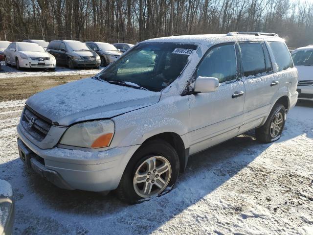 HONDA PILOT EX 2003 with VIN 2HKYF18453H579282 - Photo from auction