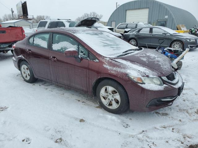 Photo 4 from auction – 2014 HONDA CIVIC LX with VIN 19XFB2F56EE057966