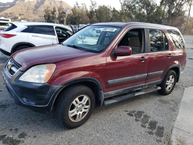 HONDA CR-V EX 2002 with VIN JHLRD78802C067779 - Photo from auction
