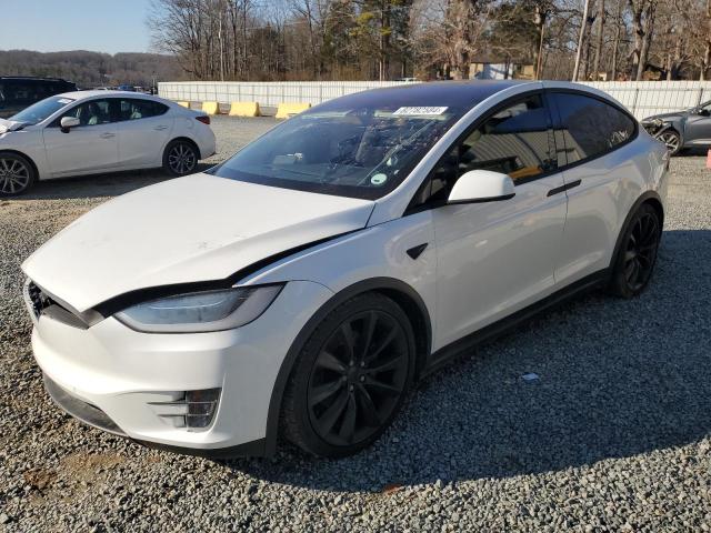 TESLA MODEL X 2018 with VIN 5YJXCBE29JF101343 - Photo from auction