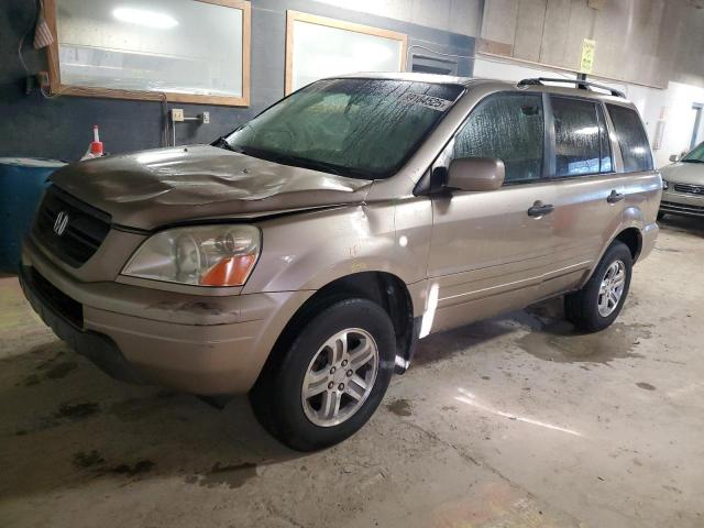 HONDA PILOT EXL 2003 with VIN 2HKYF18523H571410 - Photo from auction