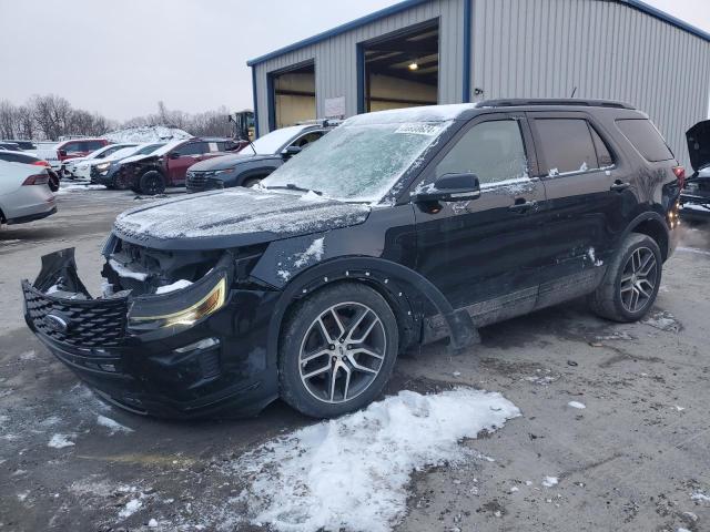 FORD EXPLORER S 2018 with VIN 1FM5K8GT2JGA11262 - Photo from auction