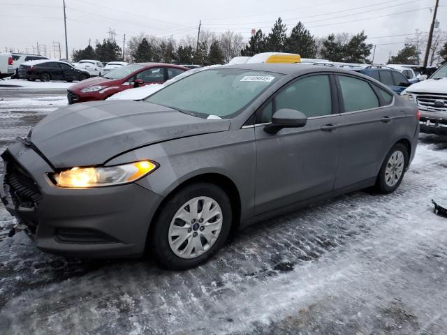 FORD FUSION S 2014 with VIN 1FA6P0G78E5380973 - Photo from auction