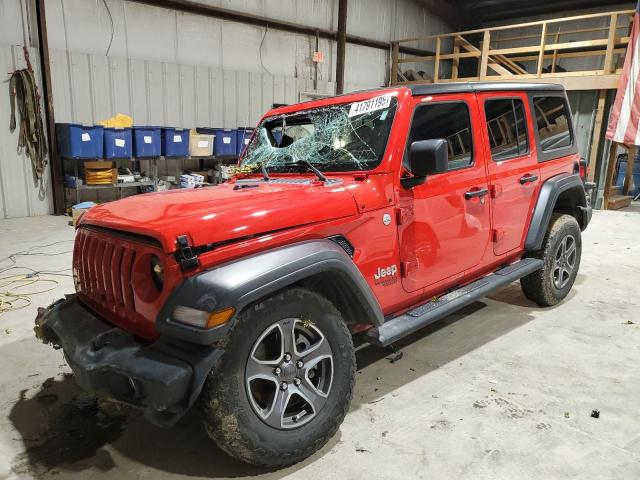 JEEP WRANGLER U 2018 with VIN 1C4HJXDG5JW278746 - Photo from auction