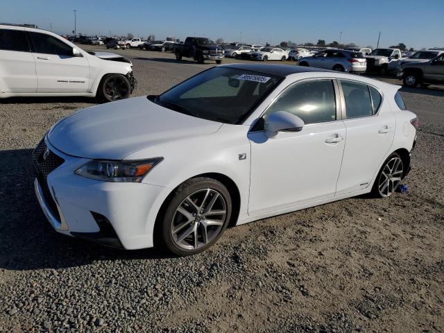 LEXUS CT 200 2016 with VIN JTHKD5BHXG2273537 - Photo from auction