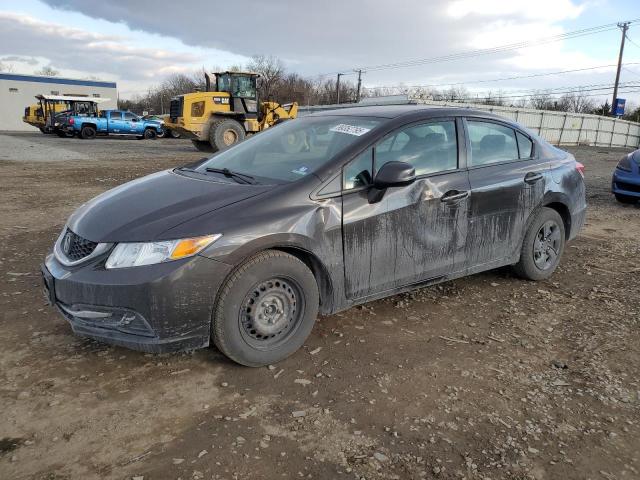 HONDA CIVIC LX 2013 with VIN 2HGFB2F54DH587602 - Photo from auction