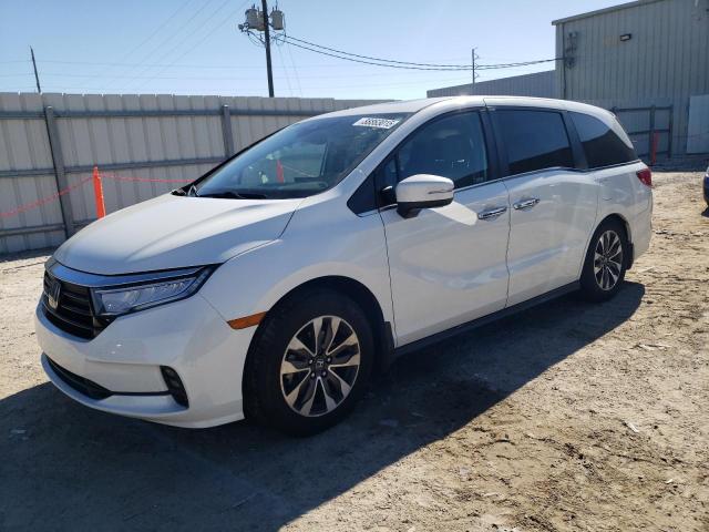 HONDA ODYSSEY EX 2021 with VIN 5FNRL6H77MB040232 - Photo from auction
