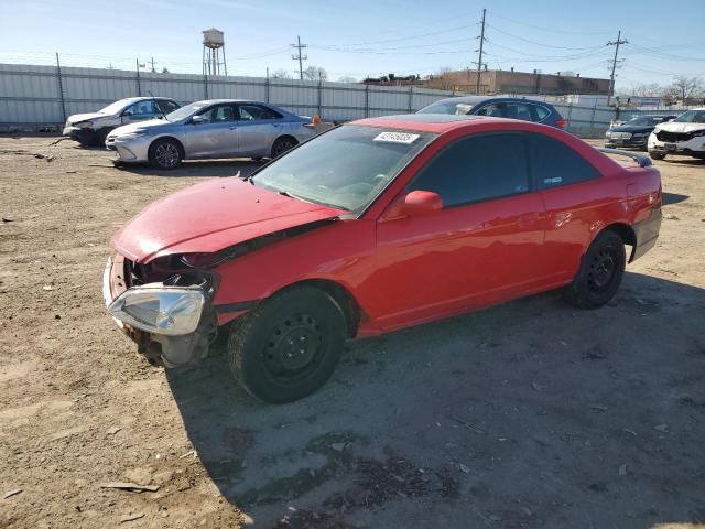 HONDA CIVIC EX 2002 with VIN 1HGEM22962L007409 - Photo from auction