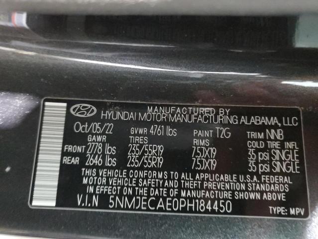 Photo 14 from auction – 2023 HYUNDAI TUCSON LIM with VIN 5NMJECAE0PH184450