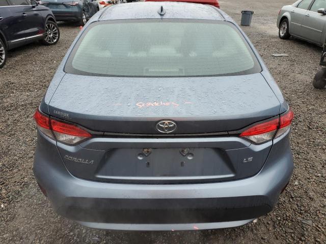 Photo 6 from auction – 2021 TOYOTA COROLLA LE with VIN 5YFEPMAE0MP161849
