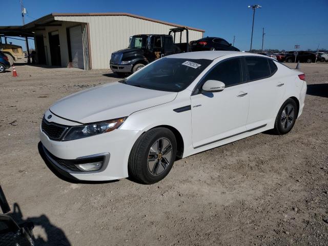 KIA OPTIMA HYB 2013 with VIN KNAGM4AD4D5055956 - Photo from auction