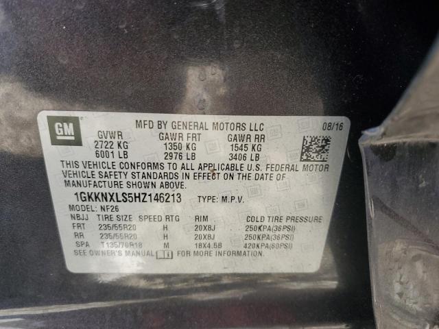 Photo 14 from auction – 2017 GMC ACADIA DEN with VIN 1GKKNXLS5HZ146213