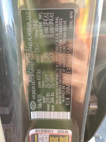 Photo 14 from auction – 2023 HYUNDAI TUCSON SEL with VIN 5NMJFCAEXPH236583