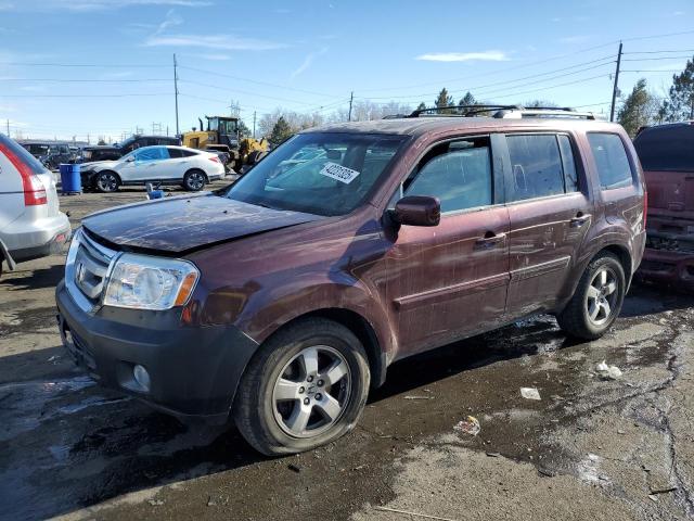 HONDA PILOT EX 2010 with VIN 5FNYF4H42AB015473 - Photo from auction