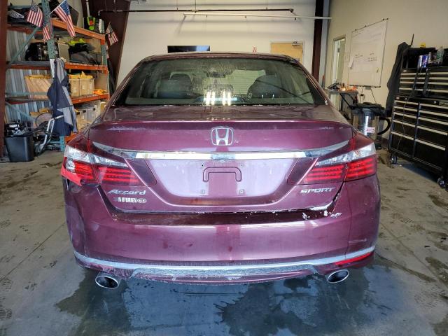 Photo 6 from auction – 2016 HONDA ACCORD SPO with VIN 1HGCR2F63GA227232