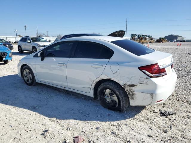 Photo 2 from auction – 2013 HONDA CIVIC LX with VIN 2HGFB2F51DH588691