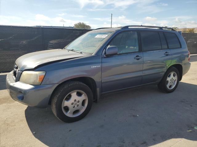 TOYOTA HIGHLANDER 2005 with VIN JTEDP21AX50049001 - Photo from auction