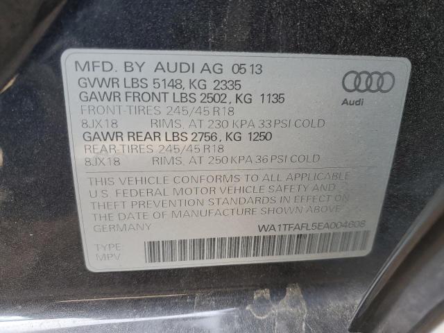 Photo 14 from auction – 2014 AUDI A4 ALLROAD with VIN WA1TFAFL5EA004608