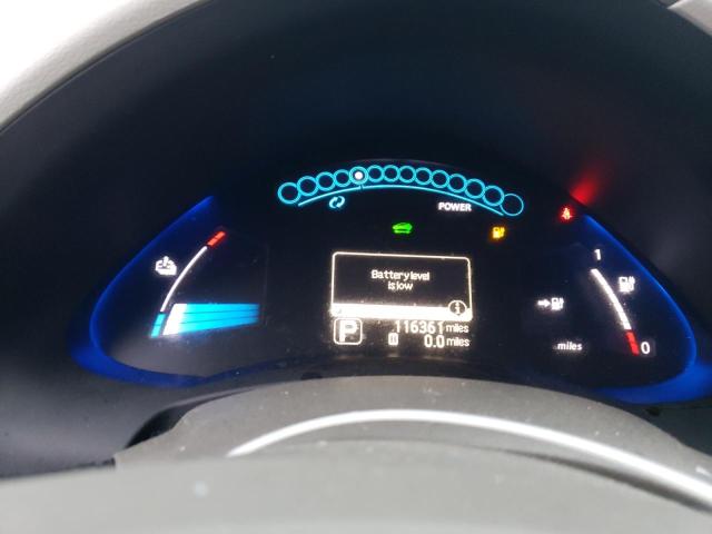 Zdjęcie 9 z aukcji – 2012 NISSAN LEAF SV z VIN JN1AZ0CP9CT024287