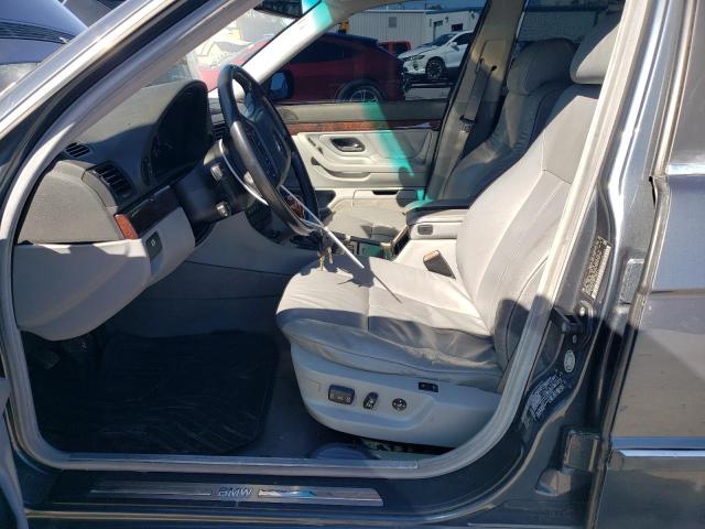Photo 7 from auction – 1999 BMW 740 IL with VIN WBAGH8335XDP05338