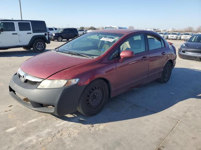 HONDA CIVIC LX 2010 with VIN 19XFA1F5XAE069366 - Photo from auction