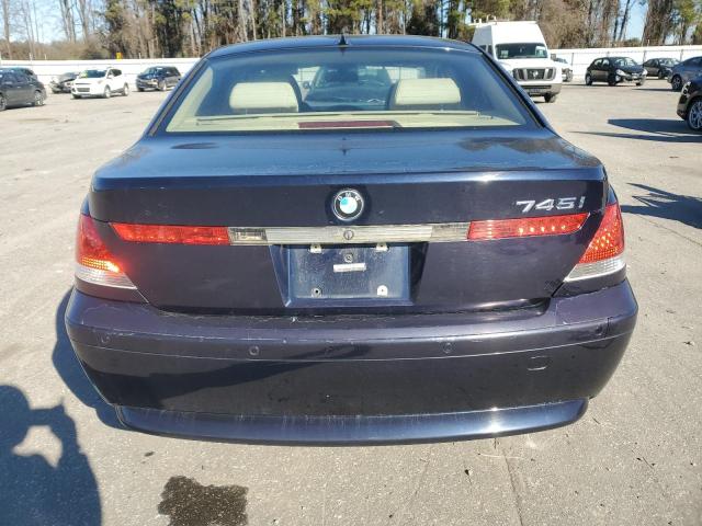 Photo 6 from auction – 2003 BMW 745 I with VIN WBAGL63433DP63566