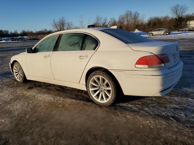 Photo 2 from auction – 2007 BMW 750 with VIN WBAHN835X7DT66073
