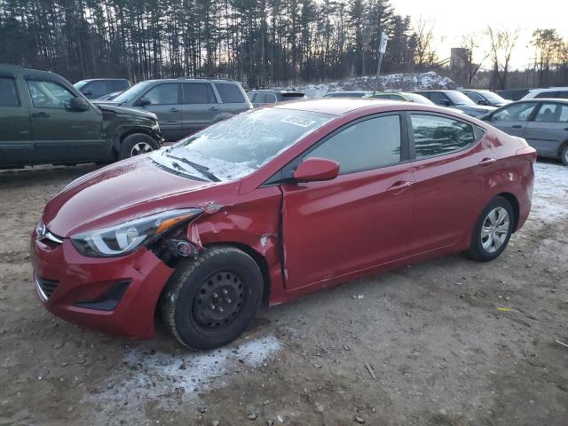 HYUNDAI ELANTRA SE 2016 with VIN KMHDH4AE5GU606971 - Photo from auction