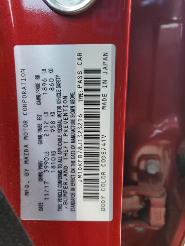 Photo 14 from auction – 2018 MAZDA CX-3 SPORT with VIN JM1DKFB78J1323216