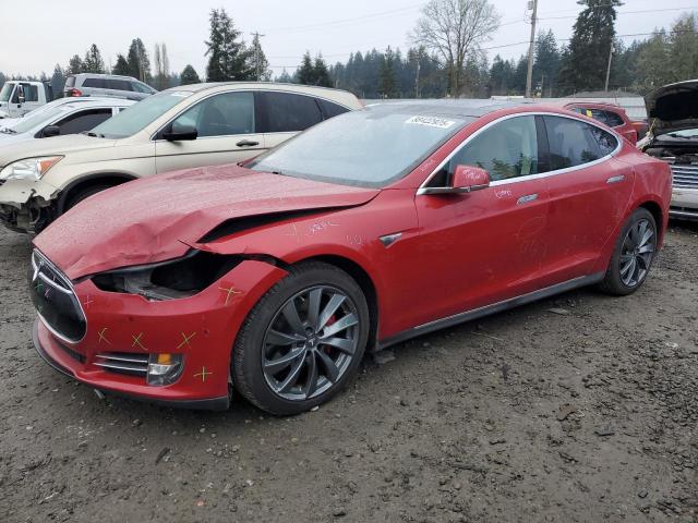 TESLA MODEL S 2014 with VIN 5YJSA1H14EFP35355 - Photo from auction