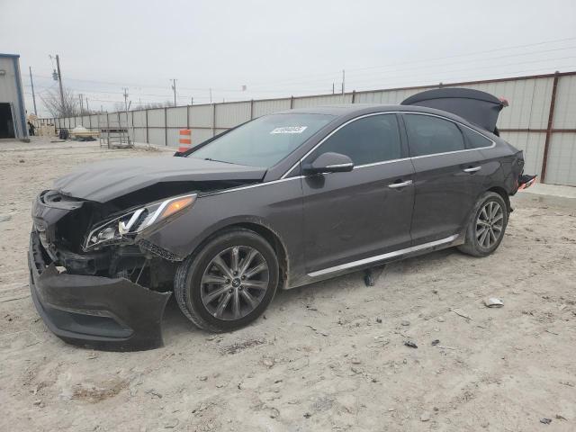 HYUNDAI SONATA SPO 2017 with VIN 5NPE34AF8HH548396 - Photo from auction
