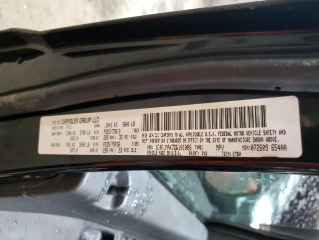 Photo 14 from auction – 2012 JEEP LIBERTY SP with VIN 1C4PJMAK7CW101086
