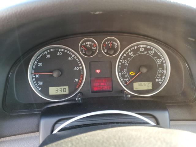 Photo 9 from auction – 2003 VOLKSWAGEN PASSAT GLS with VIN WVWVD63B63E164032