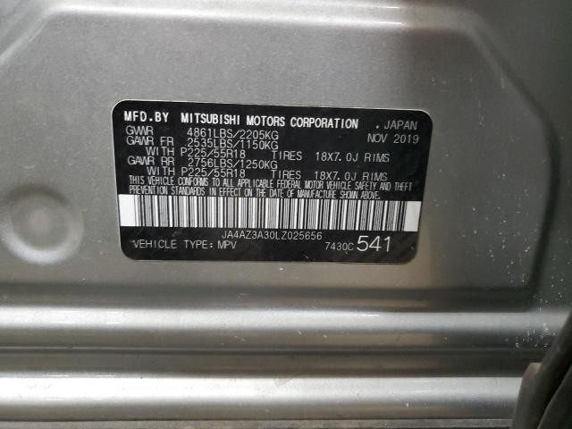 Photo 14 from auction – 2020 MITSUBISHI OUTLANDER with VIN JA4AZ3A30LZ025656