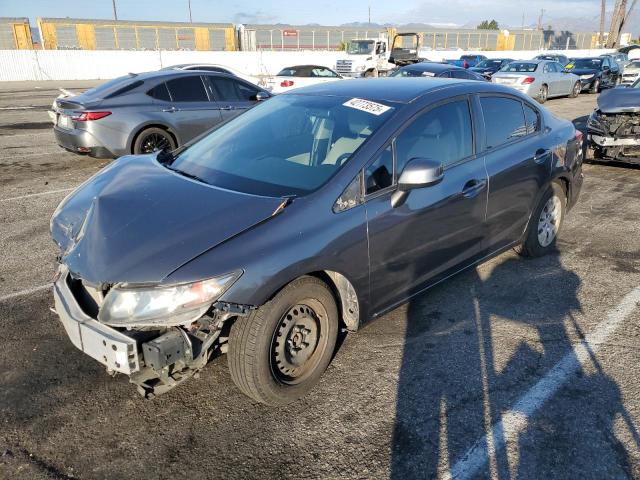 HONDA CIVIC LX 2013 with VIN 19XFB2F57DE084964 - Photo from auction
