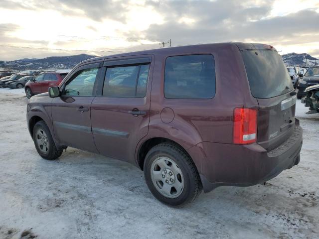 Photo 2 from auction – 2014 HONDA PILOT LX with VIN 5FNYF3H26EB011229