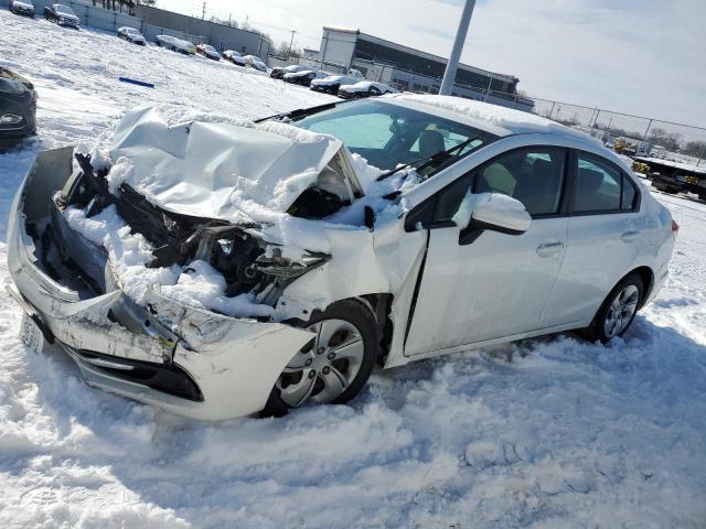HONDA CIVIC LX 2014 with VIN 19XFB2F54EE256207 - Photo from auction