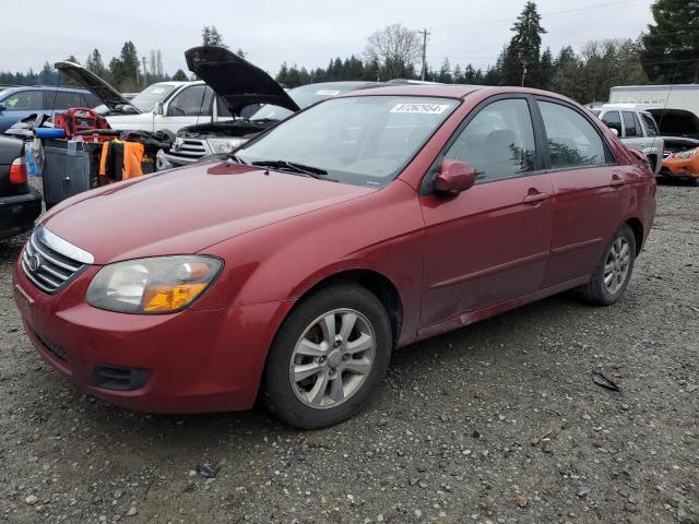 KIA SPECTRA EX 2009 with VIN KNAFE221195590283 - Photo from auction