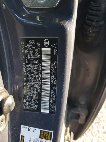 Photo 14 from auction – 2012 TOYOTA PRIUS with VIN JTDKN3DUXC5413060